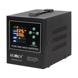 ZASILACZ AWARYJNY KEMOT PROSINUS-800-LFP4  PRZETWORNICA Z CZYSTYM  PRZEBIEGIEM SINUSOIDALNYM I FUNKCJĄ ŁADOWANIA 12V 230V 800VA/5