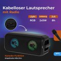 AD 1903 GŁOŚNIK BLUETOOTH Z RADIEM / FUNKCJA KARAOKE