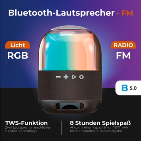 AD 1904 GŁOŚNIK BLUETOOTH Z FM AD 1904 GŁOŚNIK BLUETOOTH Z FM