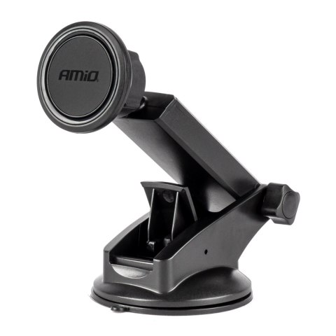UCHWYT SAMOCHODOWY MAGNETYCZNY DO TELEFONU NA SZYBĘ Z PRZYSSAWKĄ REGULOWANY 360° AMIO-04145 UCHWYT SAMOCHODOWY MAGNETYCZNY DO TELEFONU NA SZYBĘ Z PRZYSSAWKĄ REGULOWANY 360° AMIO-04145
