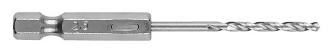WIERTŁO DO METALU HEx 2.5 MM, 2 SZT. WIERTŁO DO METALU HEx 2.5 MM, 2 SZT.