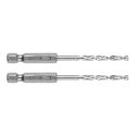 WIERTŁO DO METALU HEx 3.2 MM, 2 SZT.
