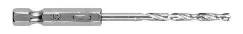 WIERTŁO DO METALU HEx 3.2 MM, 2 SZT. WIERTŁO DO METALU HEx 3.2 MM, 2 SZT.
