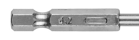 WIERTŁO DO METALU HEx 4.2 MM, 2 SZT. WIERTŁO DO METALU HEx 4.2 MM, 2 SZT.