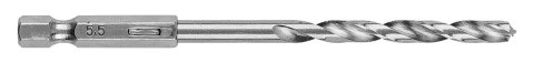 WIERTŁO DO METALU HEx 5.5 MM, 2 SZT. WIERTŁO DO METALU HEx 5.5 MM, 2 SZT.
