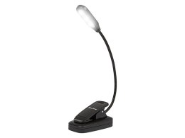 44-162# LAM PKA BIURKOWA LED LB-18 Z KLI PSEM CZARNA