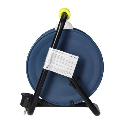 PRZEDŁUŻACZ BĘBNOWY MINI, 4 GNIAZDA 2P+Z, METALOWY STOJAK, POLWINIT H05VV-F 3x1MM? , DŁUGOŚĆ 15M, LIMONKOWY PRZEDŁUŻACZ BĘBNOWY MINI, 4 GNIAZDA 2P+Z, METALOWY STOJAK, POLWINIT H05VV-F 3x1MM? , DŁUGOŚĆ 15M, LIMONKOWY