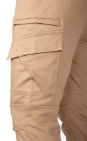 S PODNIE ROBOCZE OUTDOOR, TY PU JOGGER, BEŻOWE, ROZMIAR L