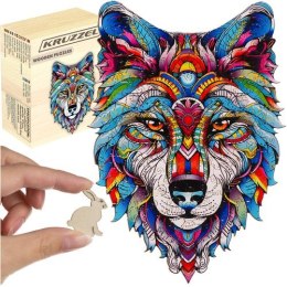 UKŁADANKA DREWNIANA-  PUZZLE KRUZZEL 24552