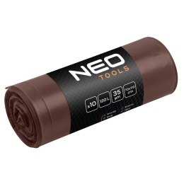 WORKI NA OD PADY 120 L, BRĄZOWE, 35 MIC, 10 SZT.