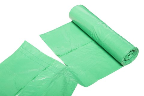 WORKI NA OD PADY 120 L, ZIELONE Z TAŚMĄ, 40 MIC, 10 SZT. WORKI NA OD PADY 120 L, ZIELONE Z TAŚMĄ, 40 MIC, 10 SZT.