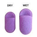 GĄBECZKA DO MYCIA TWARZY NA MOKRO, DELIKATNY PEELING 6,5X11CM 2 SZT GB09