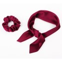GUMKA DO WŁOSÓW APASZKA DŁUGA MAGENTA PIN UP GUM5F