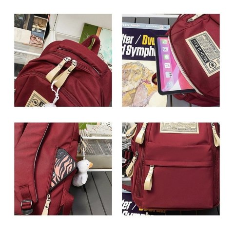 PLECAK SPORTOWY SZKOLNY UNIWERSALNY Z BRELOKIEM PL170B