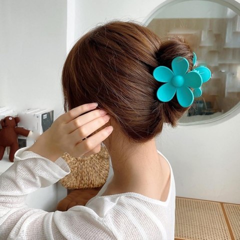 SPINKA DO WŁOSÓW KLAMRA XL KWIAT 7X7,5 CM SP315