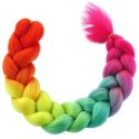 SYNTETYCZNE WŁOSY 120 CM GĘSTE OMBRE WLS03