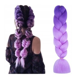 SYNTETYCZNE WŁOSY KOLOROWE 120 CM GĘSTE OMBRE WLS38