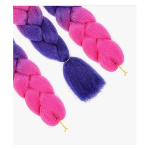 SYNTETYCZNE WŁOSY KOLOROWE 120 CM GĘSTE OMBRE WLS50