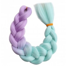 SYNTETYCZNE WŁOSY KOLOROWE 120 CM GĘSTE OMBRE WLS51