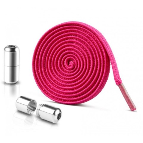 SZNURÓWKI DO BUTÓW ELASTYCZNE BEZ WIĄZANIA 2SZT FUKSJA SDB01F