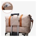 ZESTAW TORBA PODRÓŻNA DWUKOMOROWA Z KOSMETYCZKA 51X25X39CM T263K