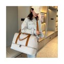 ZESTAW TORBA PODRÓŻNA DWUKOMOROWA Z KOSMETYCZKA 51X25X39CM T263SZ
