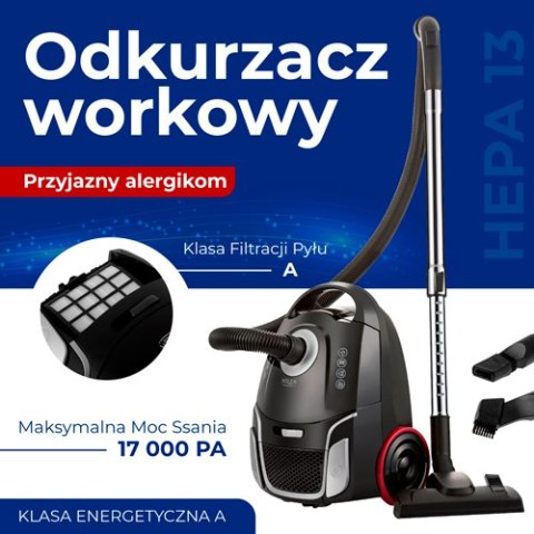 AD 7054 ODKURZACZ WORKOWY PRZYJAZNY ALERGIKOM - HE PA 13 AD 7054 ODKURZACZ WORKOWY PRZYJAZNY ALERGIKOM - HE PA 13