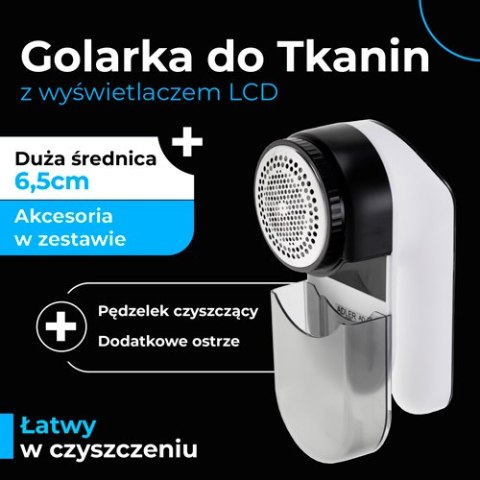 AD 9618 GOLARKA DO TKANIN Z WYŚWIETLACZEM LCD + DODATKOWE OSTRZE AD 9618 GOLARKA DO TKANIN Z WYŚWIETLACZEM LCD + DODATKOWE OSTRZE