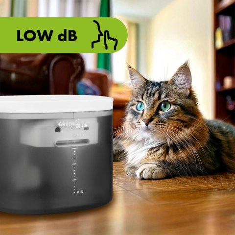 AUTOMATYCZNY DOZOWNIK DO WODY / POIDEŁKO DLA ZWIERZĄT GREENBLUE, 3L, USB 5V1A, GB392 AUTOMATYCZNY DOZOWNIK DO WODY / POIDEŁKO DLA ZWIERZĄT GREENBLUE, 3L, USB 5V1A, GB392
