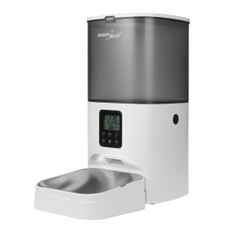 AUTOMATYCZNY DOZOWNIK /  PODAJNIK KARMY DLA ZWIERZĄT GREENBLUE, 6L, USB 5V1A, GB393