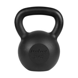 KETTLEBELL ŻELIWNY 26KG, REBEL ACTIVE