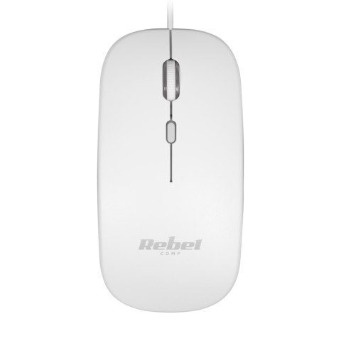 MYSZ REBEL WDM210 BIAŁA MYSZ REBEL WDM210 BIAŁA
