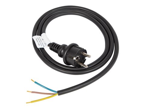 97-609# PRZYŁĄCZE S-3 1,5M 3x1,5 DO ELEKTRONARZĘDZI GUMA 97-609# PRZYŁĄCZE S-3 1,5M 3x1,5 DO ELEKTRONARZĘDZI GUMA
