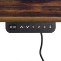 BIURKO STOLIK ERGO OFFICE ELEKTRYCZNA REGULACJA WYSOKOŚCI, DO  PRACY STOJĄCO SIEDZĄCEJ, MAx WYS 114CM, ER-451
