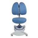 KRZESŁO ERGONOMICZNE DLA DZIECI ERGO OFFICE, REGULOWANY ZAGŁÓWEK, REGULOWANA WYSOKOŚĆ, MAx 75KG, ER-484N