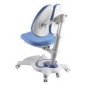 KRZESŁO ERGONOMICZNE DLA DZIECI ERGO OFFICE, REGULOWANY ZAGŁÓWEK, REGULOWANA WYSOKOŚĆ, MAx 75KG, ER-484N