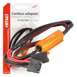 REZYSTOR O PORNIK CANBUS DO ŻARÓWEK LED 6? 50W H7 AMIO-04089