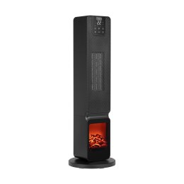 TERRMOWENTYLATOR KOLUMNOWY PTC TEESA Z IMITACJĄ KOMINKA (800/2000W)