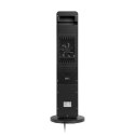 TERRMOWENTYLATOR KOLUMNOWY PTC TEESA Z IMITACJĄ KOMINKA (800/2000W)