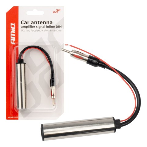WZMACNIACZ SYGNAŁU SE PARATOR ANTENOWY PROSTY DIN AMIO-04132 WZMACNIACZ SYGNAŁU SE PARATOR ANTENOWY PROSTY DIN AMIO-04132