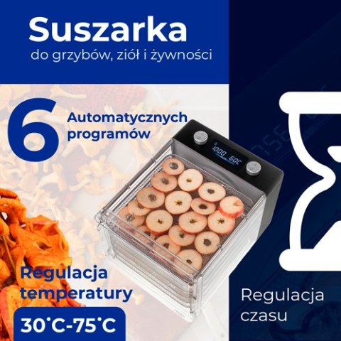 AD 6660 SUSZARKA DO GRZYBÓW, ZIÓŁ I ŻYWNOŚCI - DEHYDRATOR AD 6660 SUSZARKA DO GRZYBÓW, ZIÓŁ I ŻYWNOŚCI - DEHYDRATOR