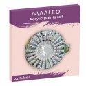 FARBY AKRYLOWE 12ML - ZESTAW 24 SZT. MAALEO 24725