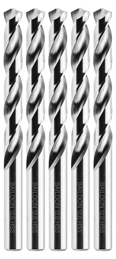 WIERTŁO DO METALU BAILDON BASIC DIN 338 RN NWKA 12 MM, HSS (S), 151-101 MM WIERTŁO DO METALU BAILDON BASIC DIN 338 RN NWKA 12 MM, HSS (S), 151-101 MM