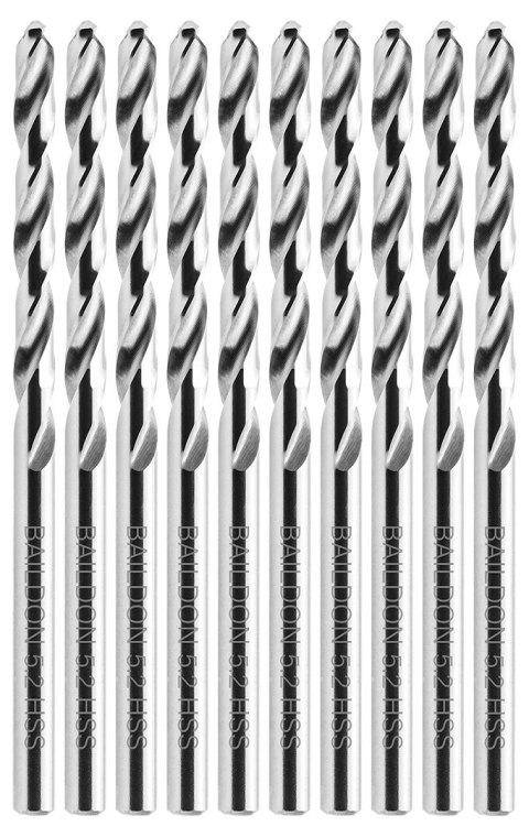 WIERTŁO DO METALU BAILDON BASIC DIN 338 RN NWKA 5,2 MM, HSS (S), 86-52 MM WIERTŁO DO METALU BAILDON BASIC DIN 338 RN NWKA 5,2 MM, HSS (S), 86-52 MM