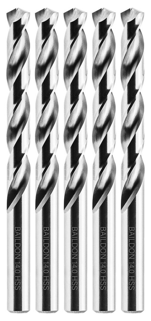 WIERTŁO DO METALU BAILDON BASIC DIN 338 RN NWKA 14 MM, HSS (S), 160-108 MM WIERTŁO DO METALU BAILDON BASIC DIN 338 RN NWKA 14 MM, HSS (S), 160-108 MM