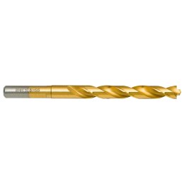 WIERTŁO DO METALU BAILDON DIN 338 RN 10,5 MM, HSS TIN (S), 133-87 MM (CHWYT 3- PŁASZCZYZNOWY)