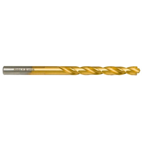 WIERTŁO DO METALU BAILDON DIN 338 RN 6,8 MM, HSS TIN (S), 109-69 MM (CHWYT 3- PŁASZCZYZNOWY)
