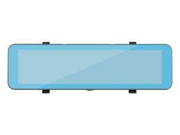 78-586# REJESTRATOR VIDEO BLACKBOx DVR F620 CAR PLAY ANDROID AUTO BLOW LUSTERKO + KAMERA TYŁ