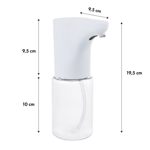 AUTOMATYCZNY DOZOWNIK PROMEDIx, POJEMNIK DYS PENSER DO PŁYNNYCH MYDEŁ, PŁYNÓW DEZYNFEKUJĄCYCH, 300ML, 4xAA, BIAŁY, PR-540 W AUTOMATYCZNY DOZOWNIK PROMEDIx, POJEMNIK DYS PENSER DO PŁYNNYCH MYDEŁ, PŁYNÓW DEZYNFEKUJĄCYCH, 300ML, 4xAA, BIAŁY, PR-540 W
