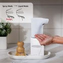 AUTOMATYCZNY DOZOWNIK PROMEDIx,  POJEMNIK DYS PENSER DO  PŁYNNYCH MYDEŁ,  PŁYNÓW DEZYNFEKUJĄCYCH, 300ML, 4xAA, BIAŁY, PR-540 W